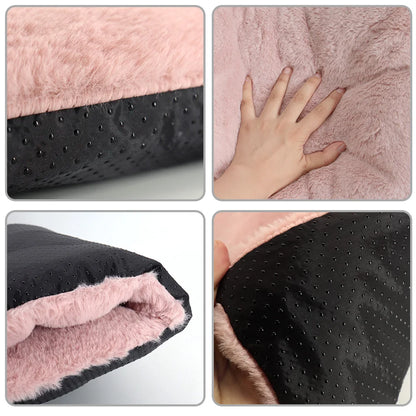 Thick Dog Sleeping Mat Warm Winter Pet Bed Mattress Puppy Cat Sofa Blanket For Small Large Dogs Cats Kennel Washable