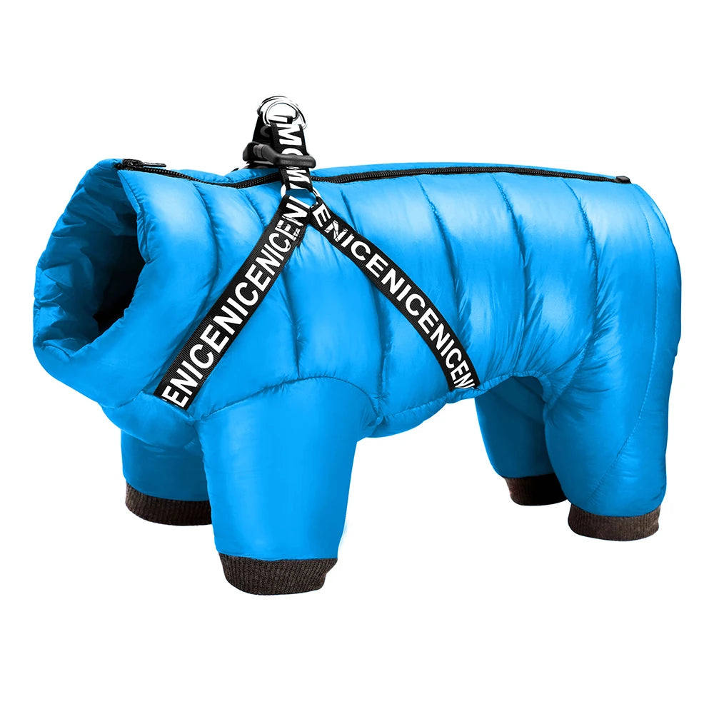 Winter Pet Dog Clothes Super Warm Dog Jacket Coat Waterproof Small Medium Large Dogs Pet Clothing Jumpsuit For French Bulldog