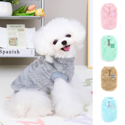 Warm Fur Dog Clothes Puppy Dogs Winter  Clothes Pet Clothing Soft Fleece Small Dogs Outfit Sweater Jacket Coat Chihuahua Yorkie