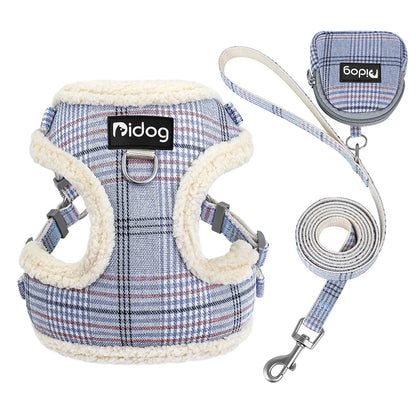 Soft Pet Dog Harnesses Vest No Pull Adjustable Chihuahua Puppy Cat Harness Leash Set For Small Medium Dogs Coat Arnes Perro