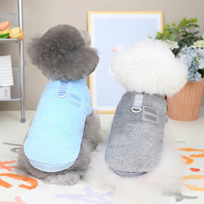 Warm Fur Dog Clothes Puppy Dogs Winter  Clothes Pet Clothing Soft Fleece Small Dogs Outfit Sweater Jacket Coat Chihuahua Yorkie