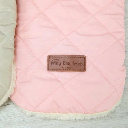 Winter Pet Jacket Clothes Super Warm Small Dogs Clothing With Fur Collar Cotton Pet Outfits French Bulldog Coat Vest Chihuahua