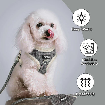 Soft Pet Dog Harnesses Vest No Pull Adjustable Chihuahua Puppy Cat Harness Leash Set For Small Medium Dogs Coat Arnes Perro