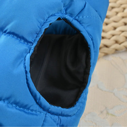 Warm Cotton Dog Vest Clothes Chihuahua Pug Pet Clothing Autumn Winter Dogs Jacket Coat Outfit For Small Medium Dogs Cats Pug