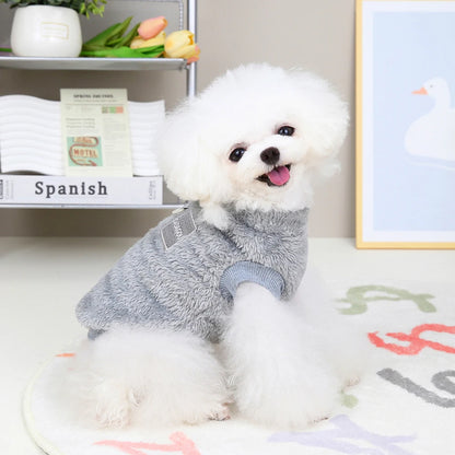 Warm Fur Dog Clothes Puppy Dogs Winter  Clothes Pet Clothing Soft Fleece Small Dogs Outfit Sweater Jacket Coat Chihuahua Yorkie