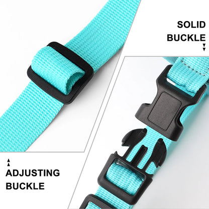 Nylon Padded Dog Harness Vest Adjustable Pet Cat Vest Soft Outdoor No Pull French Bulldog Chihuahua Pet Puppy Harness Vest Perro