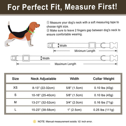 Personalized Anti-lost Dog Collar Custom Dog ID Tag Collars Soft PU Leather Pet Collars Free Engraved Metal Buckle For Bulldog