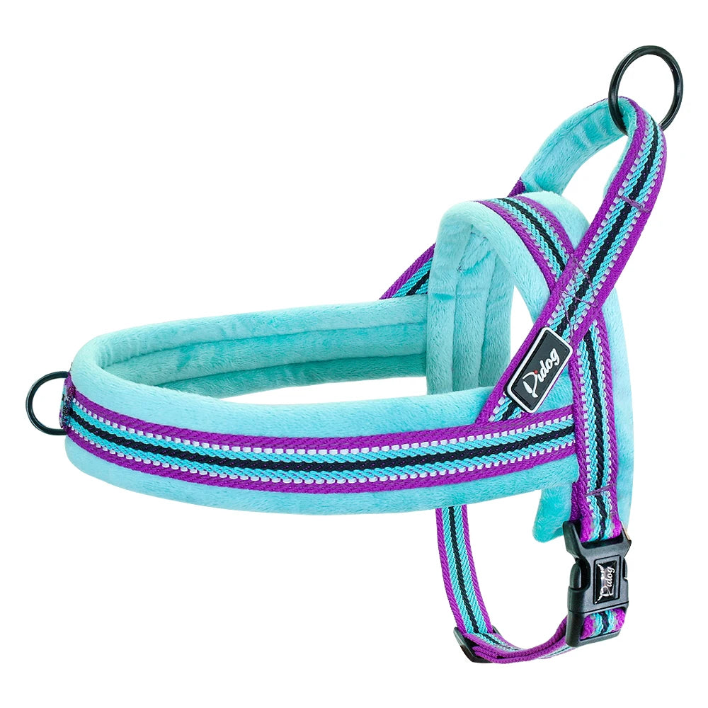 Dog Harness Vest No Pull Reflective Dog Harness Soft Padded Pet Puppy Harnesses Adjustable For Small Medium Large Dogs XS S M L