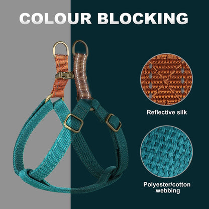 Mesh Nylon Dog Harness Puppy Cat Harness Vest Adjustable Walking Vests For Small Medium Dogs Chihuahua Pitubull Yorkshire