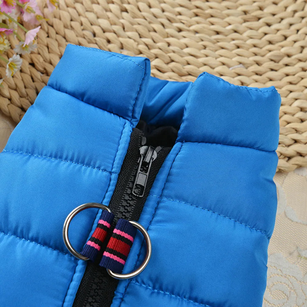 Warm Cotton Dog Vest Clothes Chihuahua Pug Pet Clothing Autumn Winter Dogs Jacket Coat Outfit For Small Medium Dogs Cats Pug