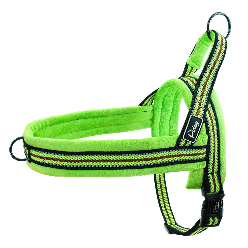 Dog Harness Vest No Pull Reflective Dog Harness Soft Padded Pet Puppy Harnesses Adjustable For Small Medium Large Dogs XS S M L