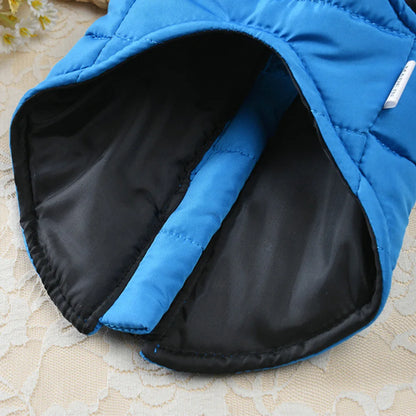 Warm Cotton Dog Vest Clothes Chihuahua Pug Pet Clothing Autumn Winter Dogs Jacket Coat Outfit For Small Medium Dogs Cats Pug